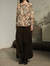 INTO THE EAST 25 Autumn/Winter Dark Moss Green V-Neck Corduroy Vest/Tapered Casual Pants ITE-E1DGAW040GR20PT-LV (E1DGAW032GR20VE)